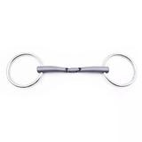 Fager Emil Double Jointed 14MM Loose Ring Snaffle - 5 1/4" - Smartpak