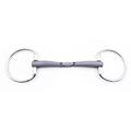 Fager Emil Double Jointed Fixed Ring 14MM Snaffle - 5 3/4" - Smartpak