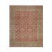 Brown/Red 120 x 96 x 0.5 in Area Rug - EORC Rectangle Oriental Hand-Knotted Wool Area Rug in Rust/Red Wool | 120 H x 96 W x 0.5 D in | Wayfair