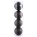 The Holiday Aisle® Assorted 4 Finish Ball Drilled Ball Ornament Plastic in Black | 8 H x 8 W x 8 D in | Wayfair 80615E8506B540ED8F613E5807CB50DE