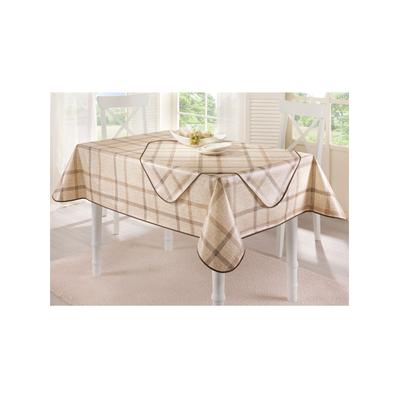 Tischdecke Gr. 1, beige (natur), B:80cm L:80cm, Tischdecken, Gartentischdecke Tischdecke Image