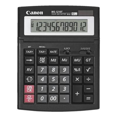 Canon Tischrechner »WS-1210T« schwarz, 19.8x3.8x15 cm Image
