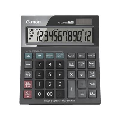 Canon Tischrechner »AS-220RTS« schwarz, 13.4x3.6x15 cm Image