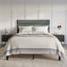 Ebern Designs Candius Tufted Platform Bed Upholstered/Linen in Gray | 45.47 H x 54.1 W x 77.4 D in | Wayfair DD0BF8A8533B4E5F8944EAD97817FEB7