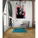 Millwood Pines Wolf by Giuseppe Cristiano - Unframed Graphic Art Plastic/Acrylic in White | 36 H x 24 W x 0.2 D in | Wayfair