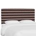 Orren Ellis Aynara Panel Headboard Upholstered/Polyester in Brown/Red | 49 H x 78 W x 4 D in | Wayfair 32E65586918940B28ACBAD5034828A43