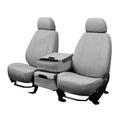 CalTrend Front Buckets Tweed Seat Covers for 2017-2022 Chrysler Pacifica - CR177-08TA Light Grey Insert and Trim