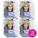 Multipack of 12 - Susan Bates Learn Crochet! Kit