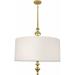 Robert Abbey Lighting - Arthur - 3 Light Pendant-29.5 Inches Tall and 27 Inches