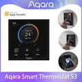 Aqara-Thermostat Intelligent Panneau à Écran Tactile de 3.95 Pouces Prise en Charge de la Commande