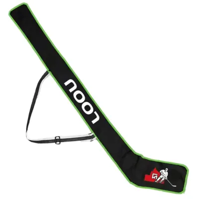 Sac de rangement portable pour bâtons de hockey 1 pièce une initiée haute qualité noir étanche