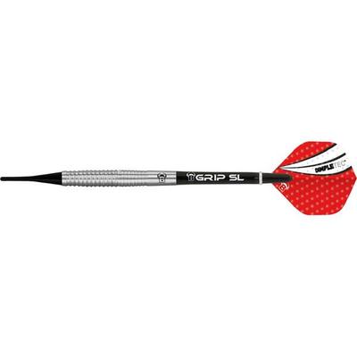 BULL'S Dartpfeil Dot D1 90% Tungsten Soft Dart, Größe - in FARBIG SILBER