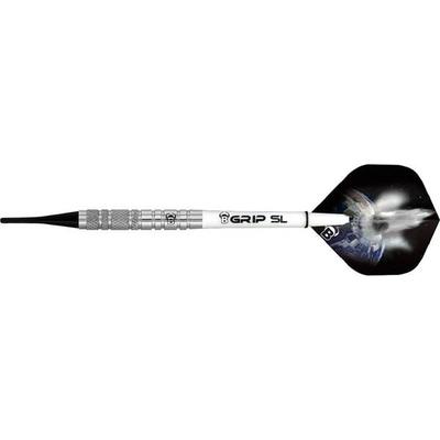 BULL'S Dartpfeil Meteor MT1 Soft Dart, Größe - in FARBIG SILBER