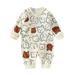 Baby Boy Clothes 3 to 6 Months 1st Month Baby Boy Baby Boys Girls Long Sleeve Cute Animals Cartoon Romper Jumpsuit Outfits Clothes Snap up Baby Boy