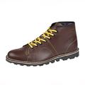 Grafters Original Retro Wine Unisex Monkey Boots Size UK 5