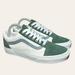 Vans Shoes | *New Vans Old Skool Sneakers Varsity Canvas Blue/ Green Size Men's 8 Women's 9.5 | Color: Blue/Green | Size: 8