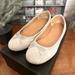 J. Crew Shoes | Jcrew Size 7 Ballet Flats In Leather Gray - 90% Condition | Color: Gray | Size: 7