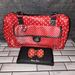 Disney Bags | Disney Parks Minnie Mouse Sketch Handbag Purse Red And White Polka Dots & Wallet | Color: Red/White | Size: Os