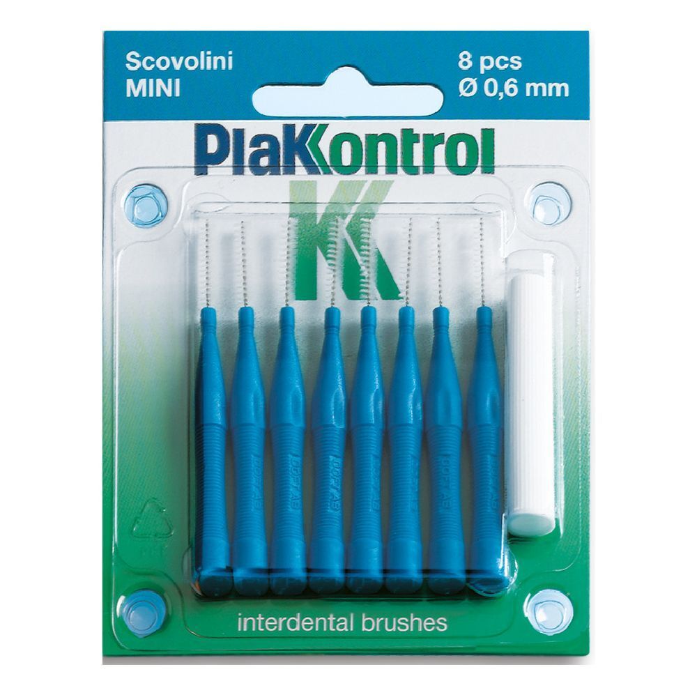Extra Large Plakkontrol 1,5mm 6 pz Spazzolino da denti