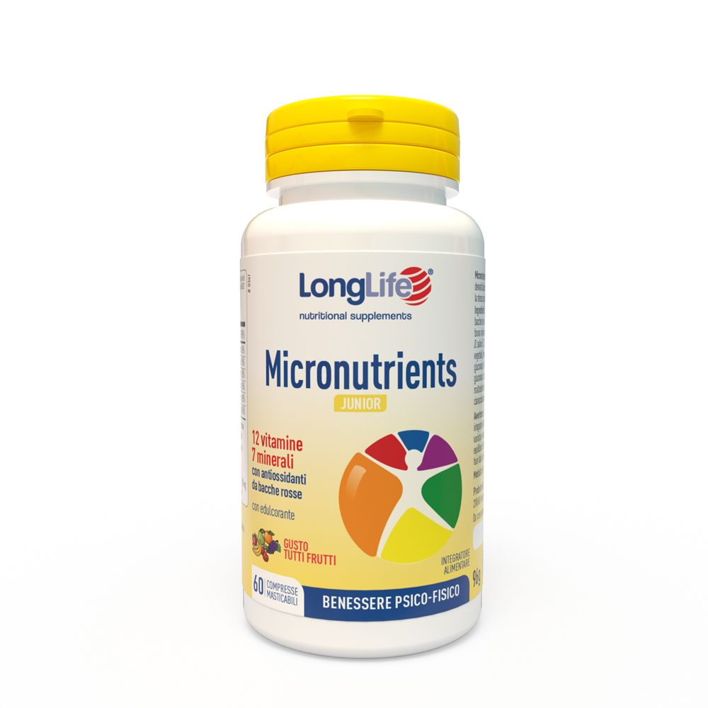 Longlife Micronutrients Junior 60 Tavolette pz Compresse
