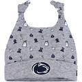 Newborn & Infant New Era Heather Gray Penn State Nittany Lions Critter Cuffed Knit Hat