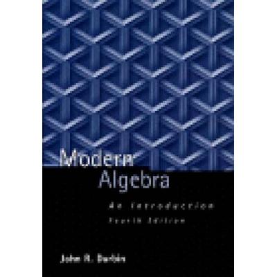 Modern Algebra An Introduction
