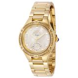 Invicta Angel Women's Watch w/ Mother of Pearl Dial - 35mm Gold (40365)