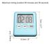 Digital Timer,1Pcs Small Count Down/UP Clock w Magnetic,Kitchen Timer Light Blue - Light Blue