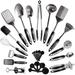 LUXESIT 25-Piece Stainless Steel Kitchen Utensil Set Stainless Steel in Gray | Wayfair YW66HL