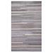 ECARPETGALLERY Flat-Weave Marrakech Charcoal Wool Kilim - 4'10 x 8'0