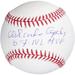 Orlando Cepeda St. Louis Cardinals Autographed Baseball with 67 NL MVP Inscription