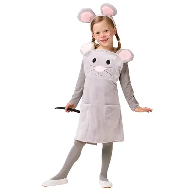 buttinette Latzkleid Maus für Kinder Image