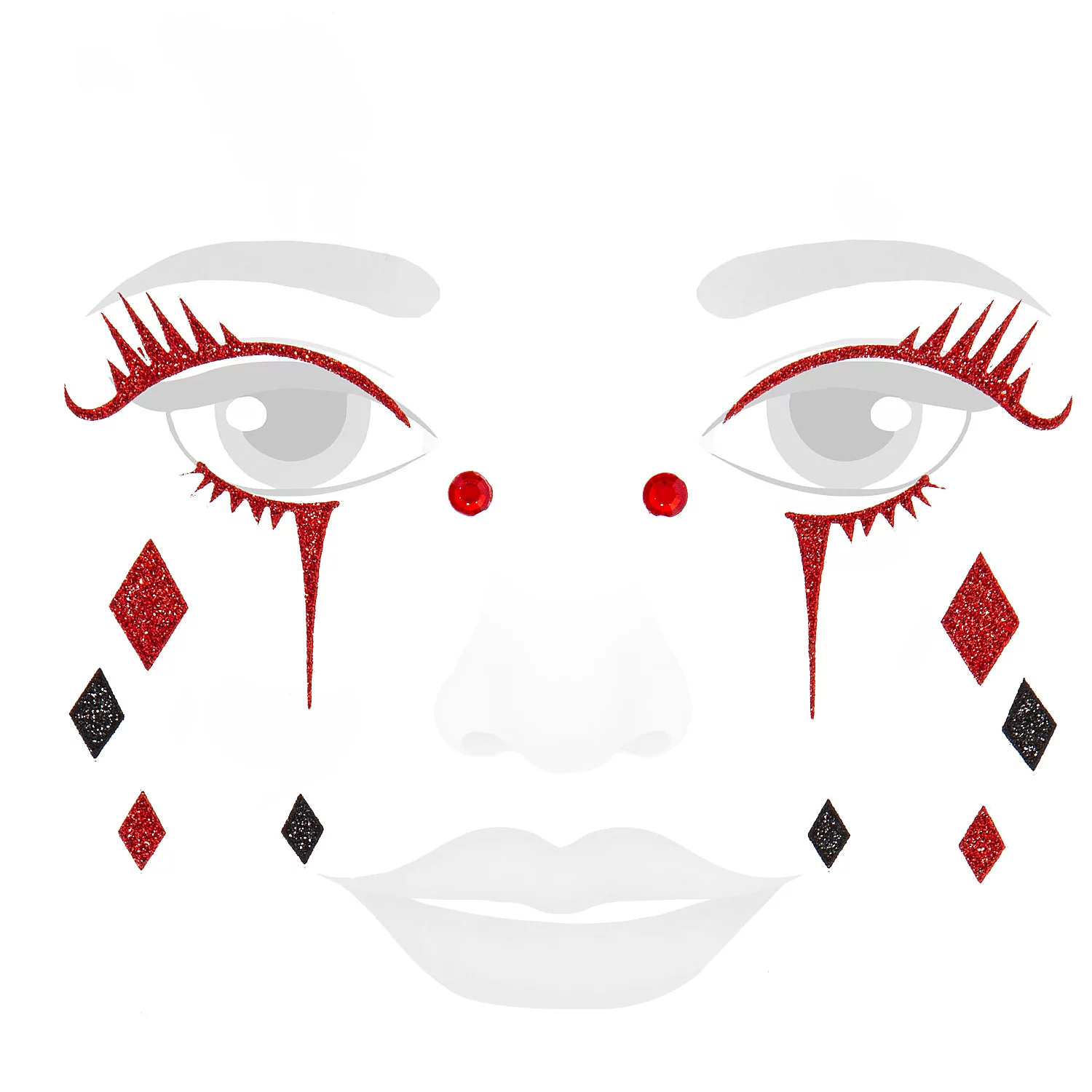 Face-Art-Tattoo Pierrot