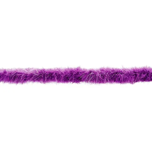 Boa en plumes de marabout, violet, 30 g, 2 m