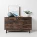 Signature Design by Ashley 6 Drawer 59" W Double Dresser in Wood in Brown | 33.88 H x 59 W x 18.88 D in | Wayfair EB3660-231