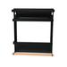 Rebrilliant Miffin Napkin Holder Wood/Metal in Black | 12.625 H x 11.25 W x 3.125 D in | Wayfair BF8038989AC740D08590C5D575D6EF77