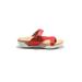 Women's Darline Thong Sandal by Hälsa in Red (Size 9 1/2 M)