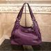 Coach Bags | Coach Handbag Maggie Madison Plum Berry Purple Pearlized Leather Hobo Bag | Color: Purple | Size: Os