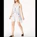 Free People Dresses | Free People Adelaide Festival Slip Dress | Color: Blue/White | Size: L