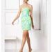 Lilly Pulitzer Dresses | Lilly Pulitzer Mccallum It’s A Zoo Tie Back Dress | Color: Blue/Green/White | Size: 6