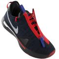 Nike Shoes | Euc Nike Clippers Basketball, Blue-Black | Color: Blue/Red | Size: 11