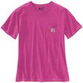 Carhartt Loose Fit Heavyweight K87 Pocket T-Shirt Femme, rose, taille S pour Femmes