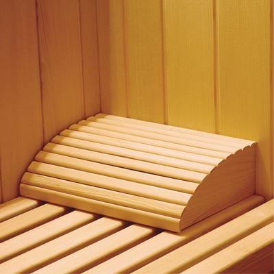 Kopfstütze 30 x 20.5 x 75cm frankreich sauna - für Sauna Bequeme Kopfstütze aus Holz Ergonomische