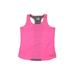 Under Armour Sleeveless Jersey: Pink Print Sporting & Activewear - Kids Girl's Size X-Large