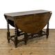 Antique Oak Gateleg Table | Drop Leaf Table | Antique Oak Extending Table | Console Table | Extending Table (M-3351)