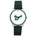 Women's Silver South Florida Bulls Silicone Strap Wristwatch