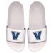 Men's ISlide White Villanova Wildcats Primary Logo Motto Slide Sandals