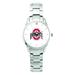 Women's Silver Ohio State Buckeyes Stainless Steel Bracelet Wristwatch