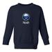 Toddler Navy Buffalo Sabres Personalized Pullover Sweatshirt