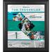 Tua Tagovailoa Miami Dolphins Framed 15" x 17" Stitched Stars Collage